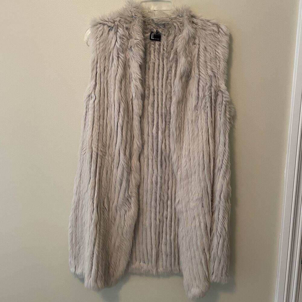 Love Token Rabbit Fur Vest